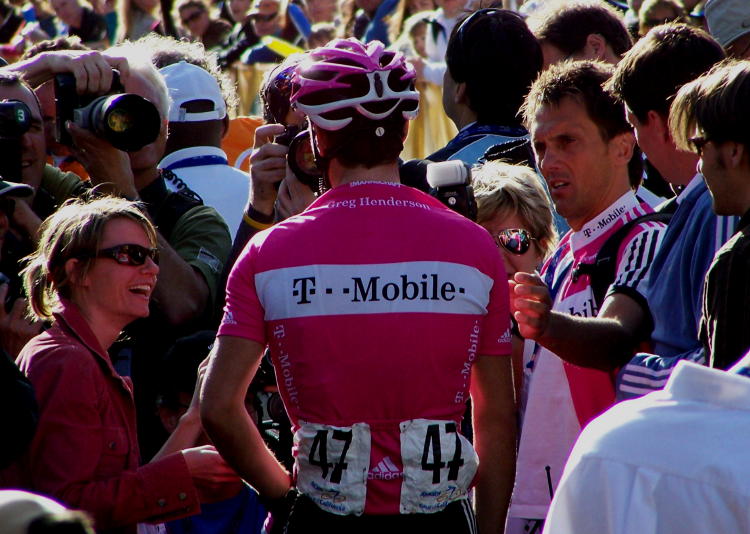 Greg Henderson of T-Mobile Cycling Team