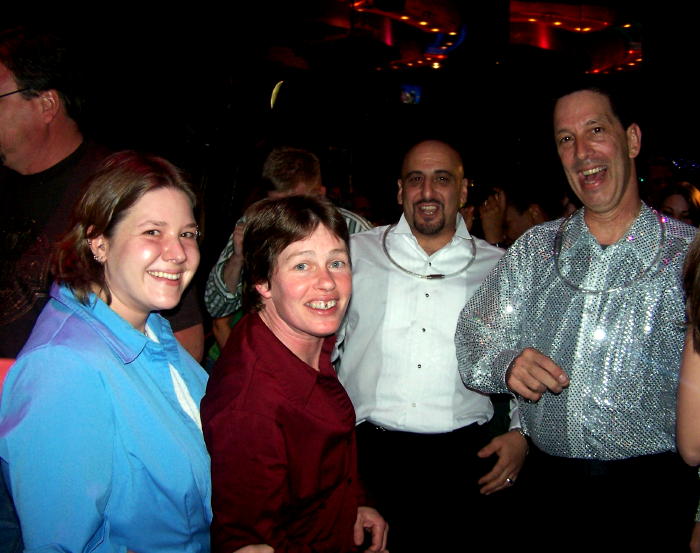 Jessica, Marlene, Bob and Dave striking a pose