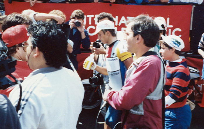 Greg LeMond, winner of the Coors Classic in his first year as a pro in 1980