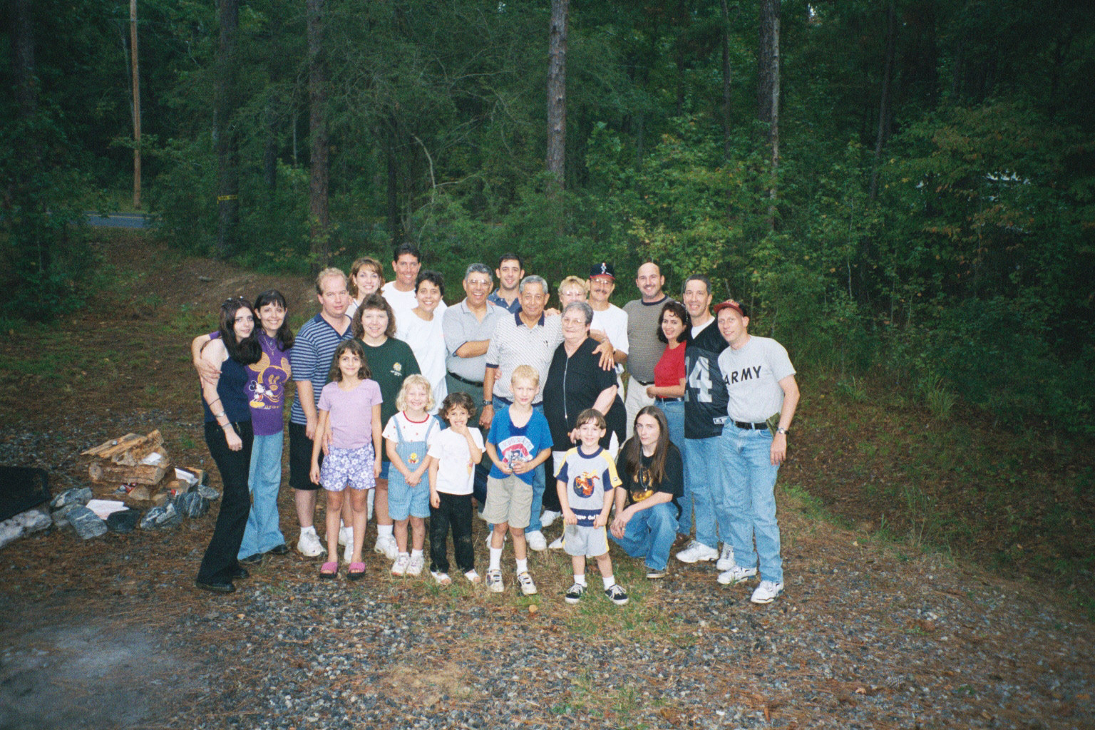 Family Reunion Picture at Fort Benning, Georgia