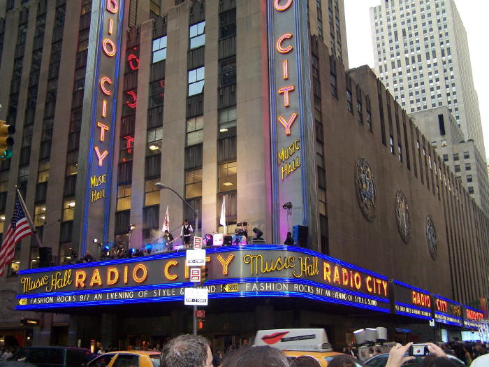 Radio City Hall in New York City