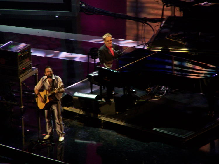 Elton John with Scissor Sisters