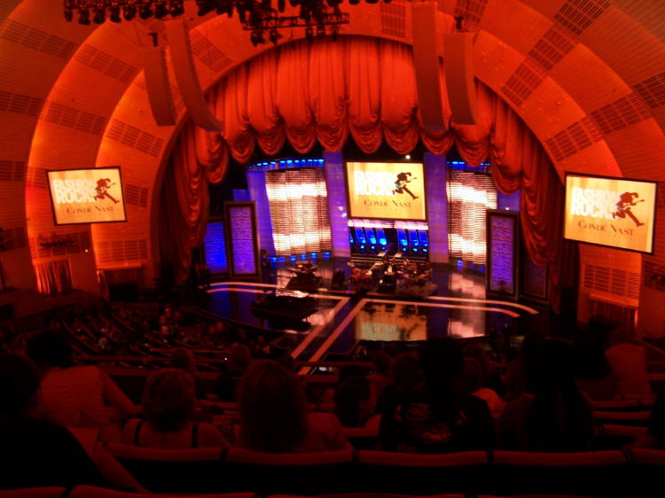 Inside Radio City Hall, New York City