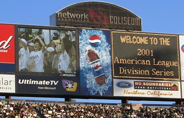 A's Mascot STOMPER