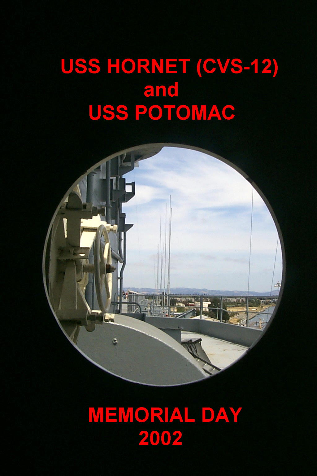 The USS Hornett CVS-12 in Alameda, CA