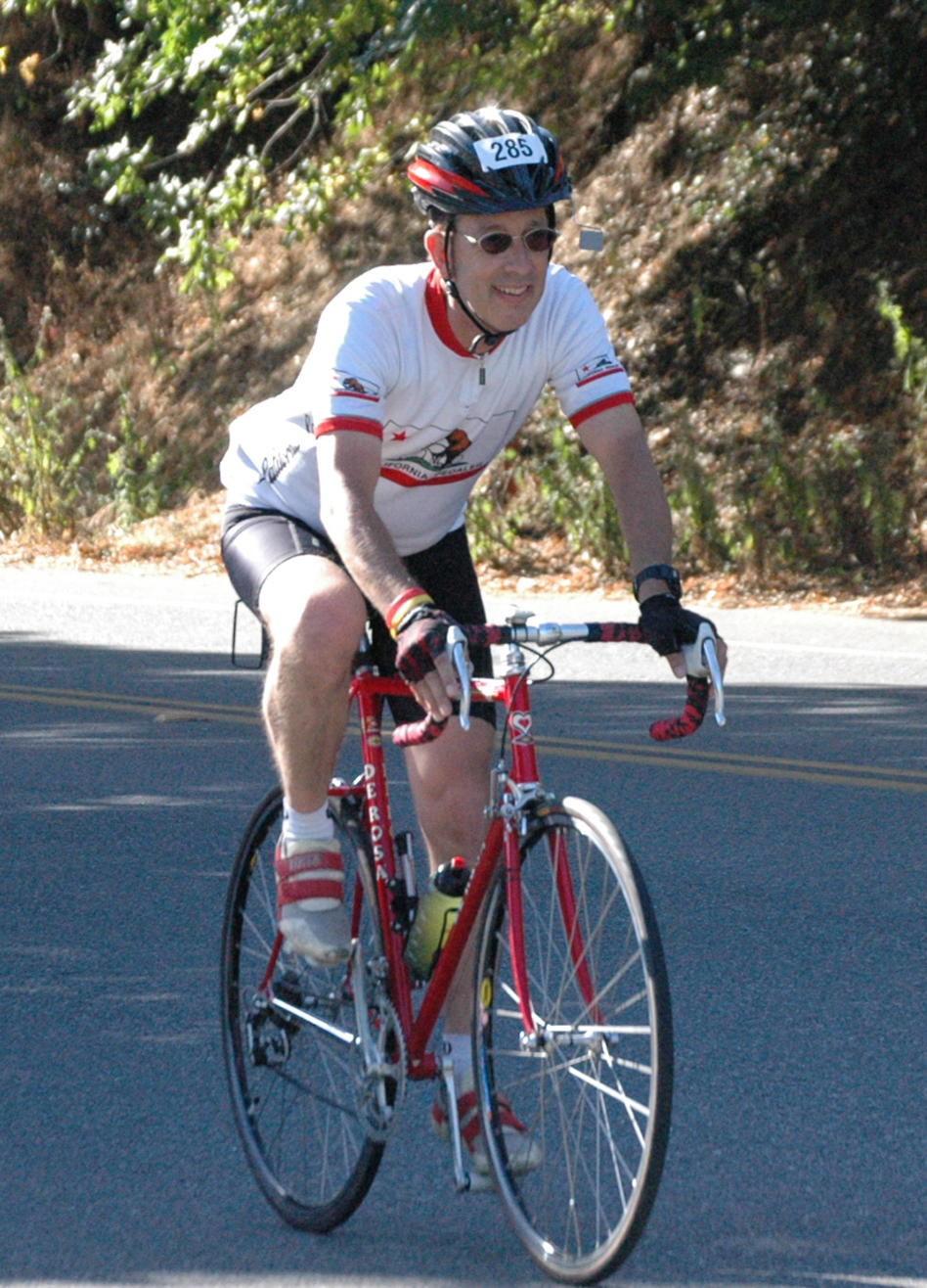 June 13, 2010 during American Diabetes Association Tour de Cure ride at Palo Alto, CA