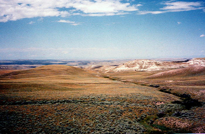 The disolete country just south of Jeffery City, WY
