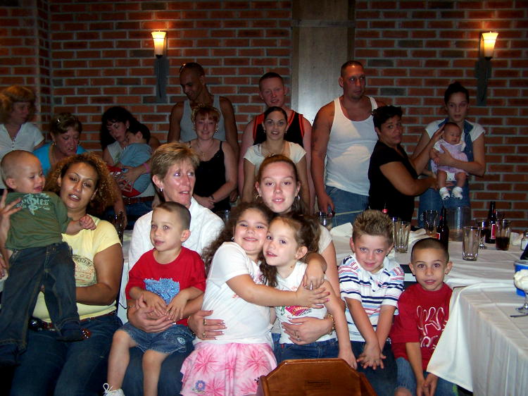 Family photo taken in Brooklyn, NY on September 2006