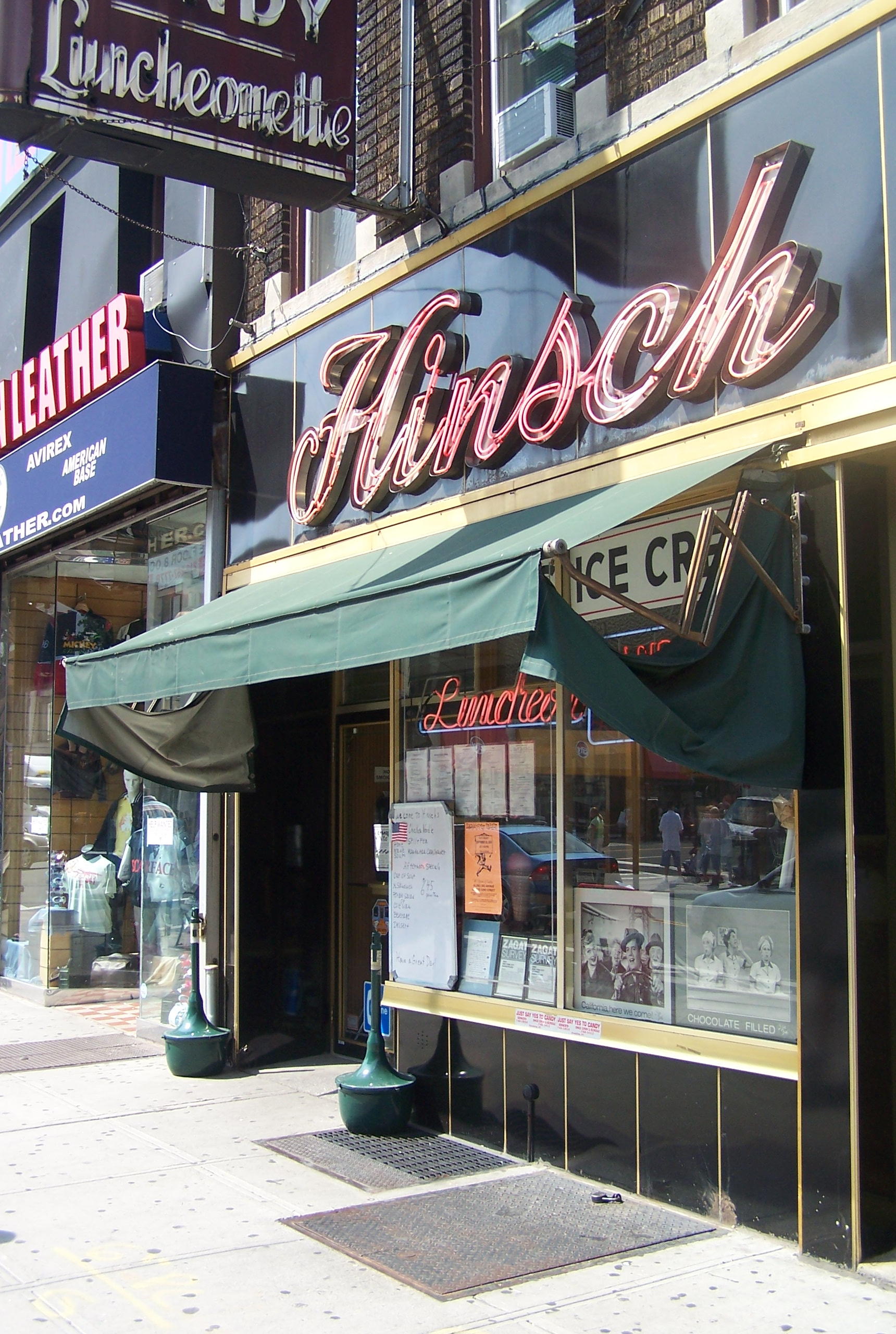 This diner is over 40 years old and is family owned by one of the Hinsch brothers.