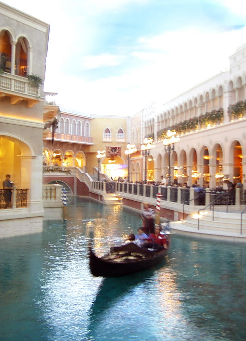 We can't stay away from the canal at the Venetian. Anyone for a boat ride?