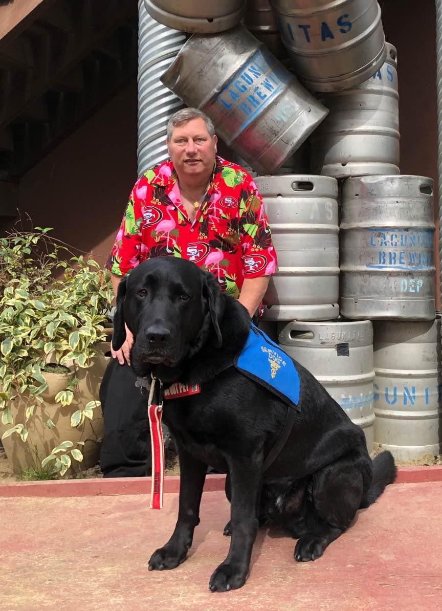 Yancey at Lagunitas Brewing Company